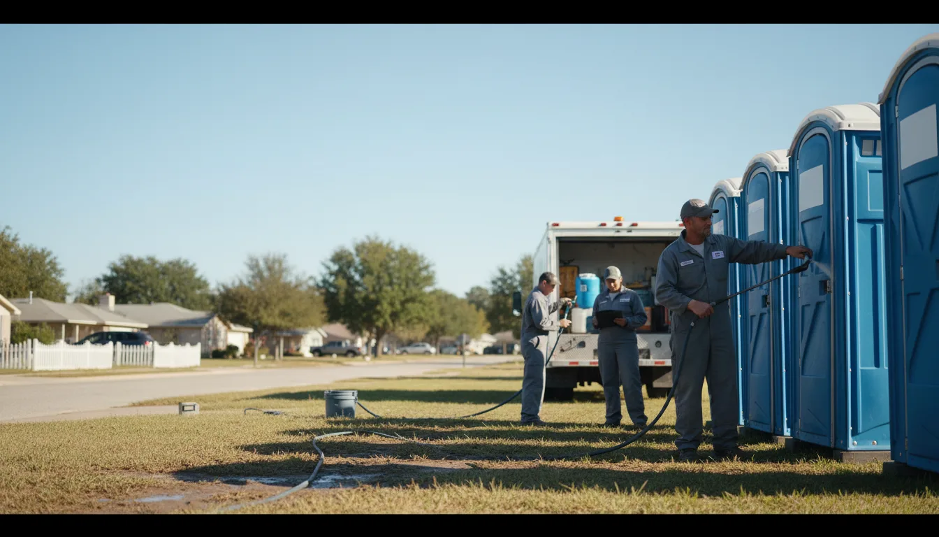 Long-Term Portable Toilet Rental in Reddick, FL near me